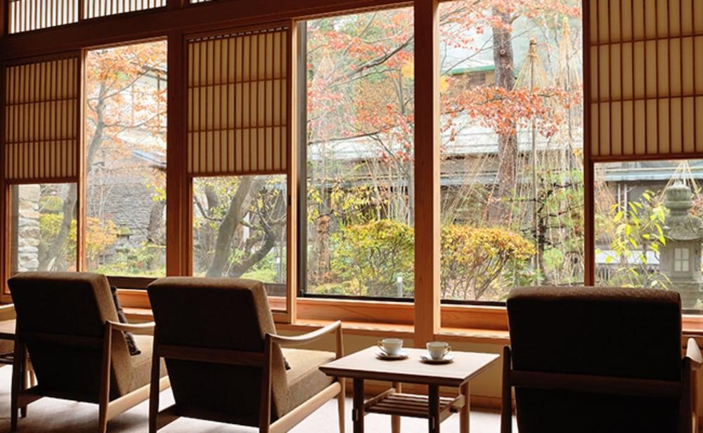 Senjukaku Hotel Yamanouchi  Bagian luar foto