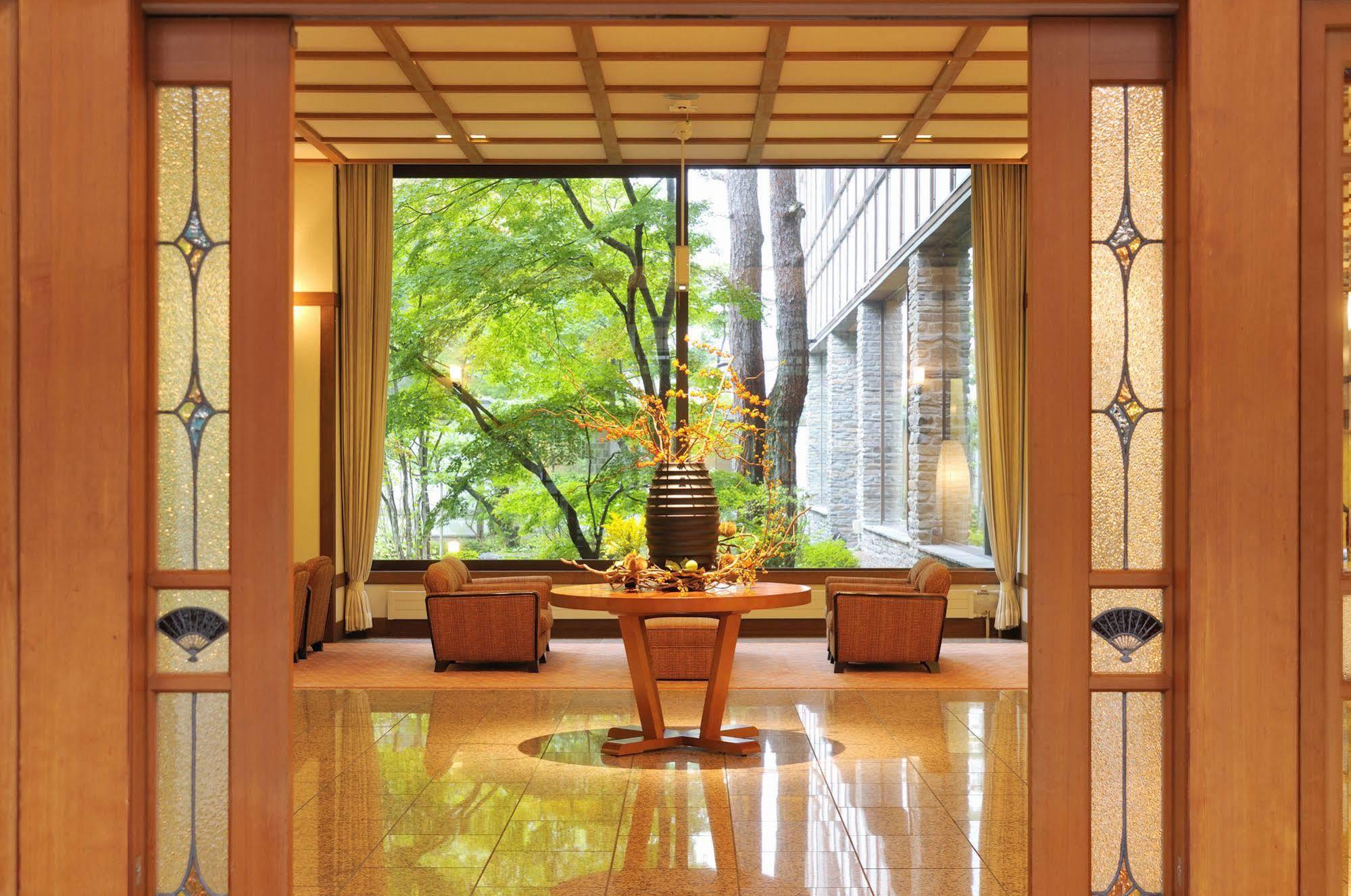 Senjukaku Hotel Yamanouchi  Bagian luar foto