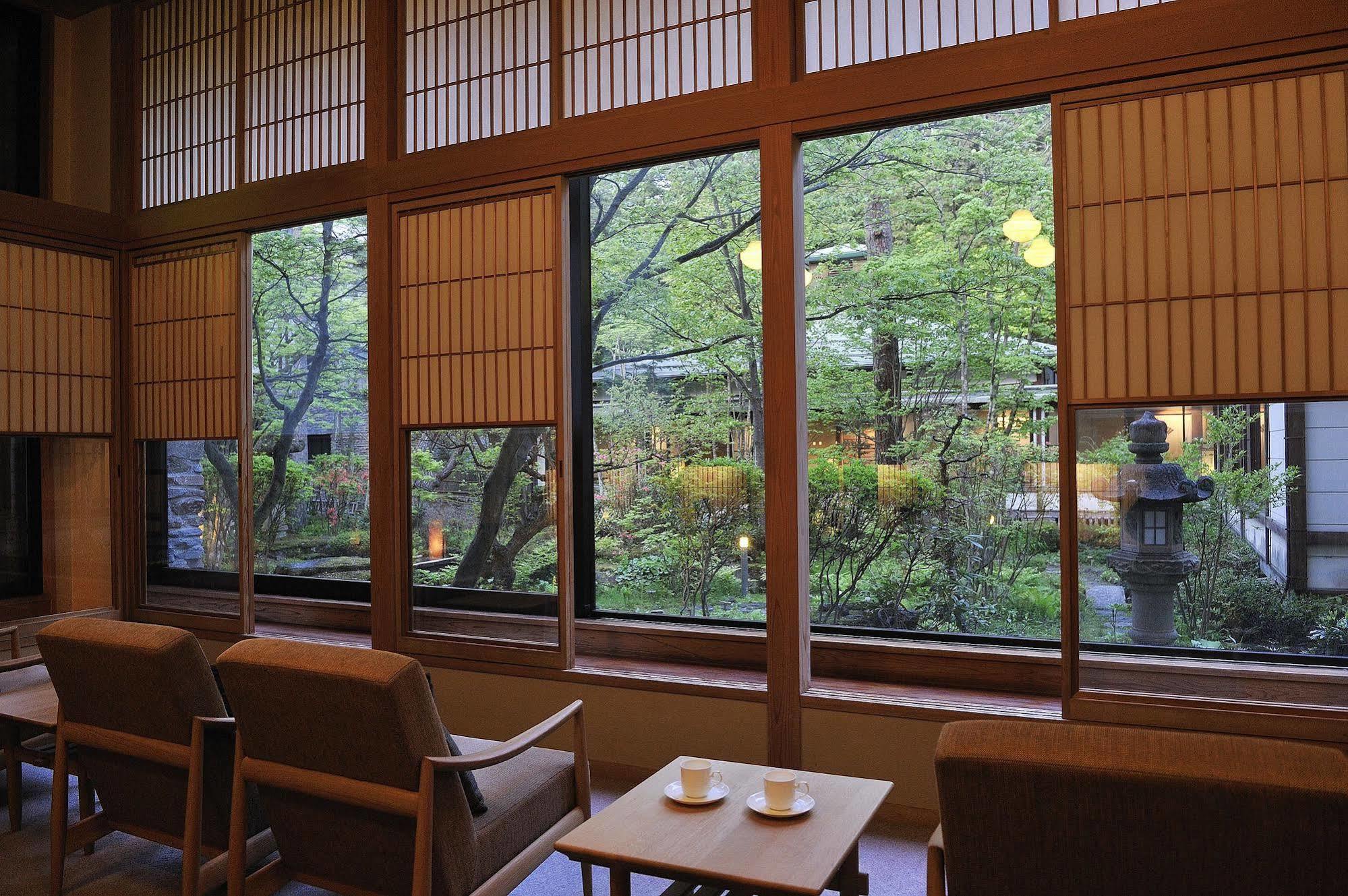 Senjukaku Hotel Yamanouchi  Bagian luar foto