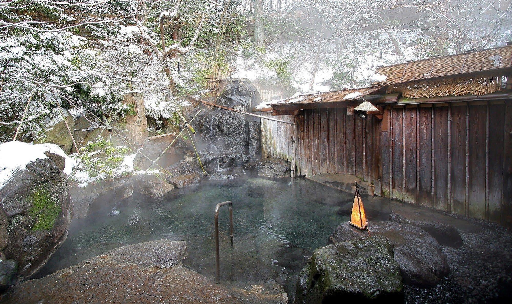 Senjukaku Hotel Yamanouchi  Bagian luar foto