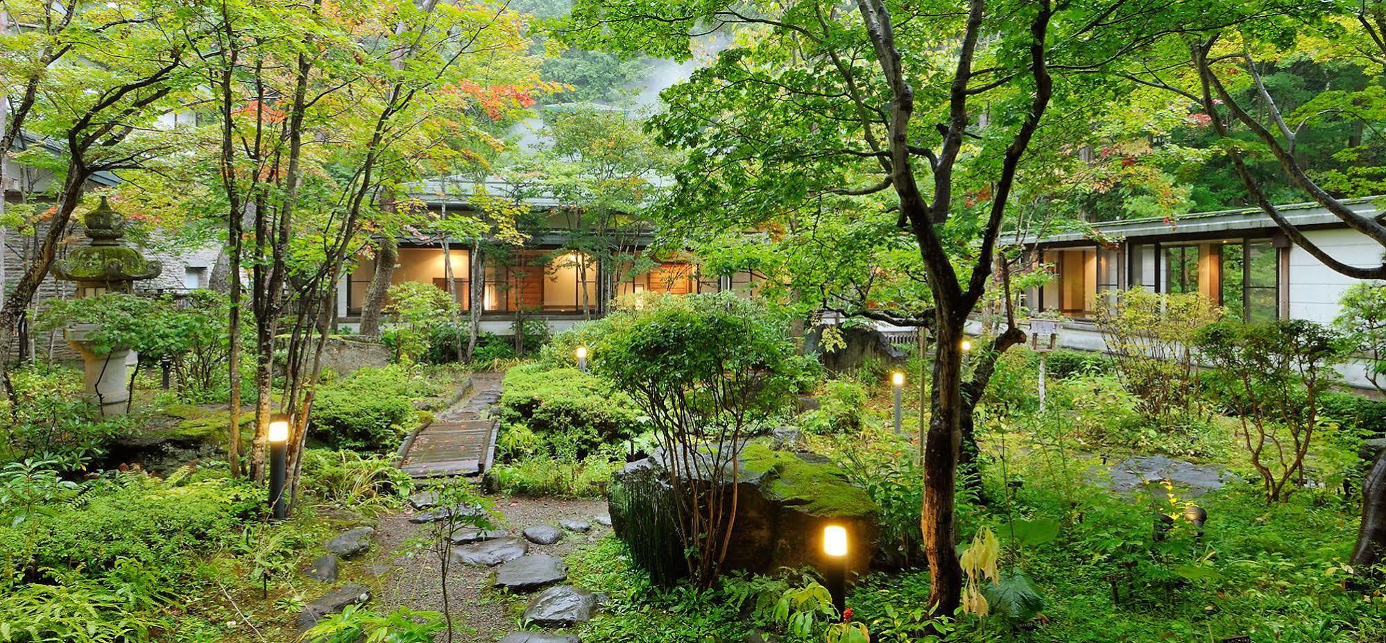 Senjukaku Hotel Yamanouchi  Bagian luar foto